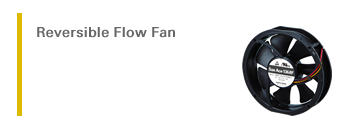 Reversible Flow Fan