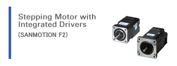 Stepping Motor with Integrated Drivers (SANMOTION F2)