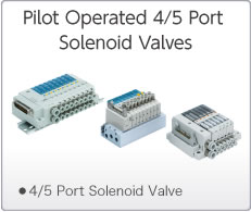 Pilot Operated 4/5 Port Solenoid Valves